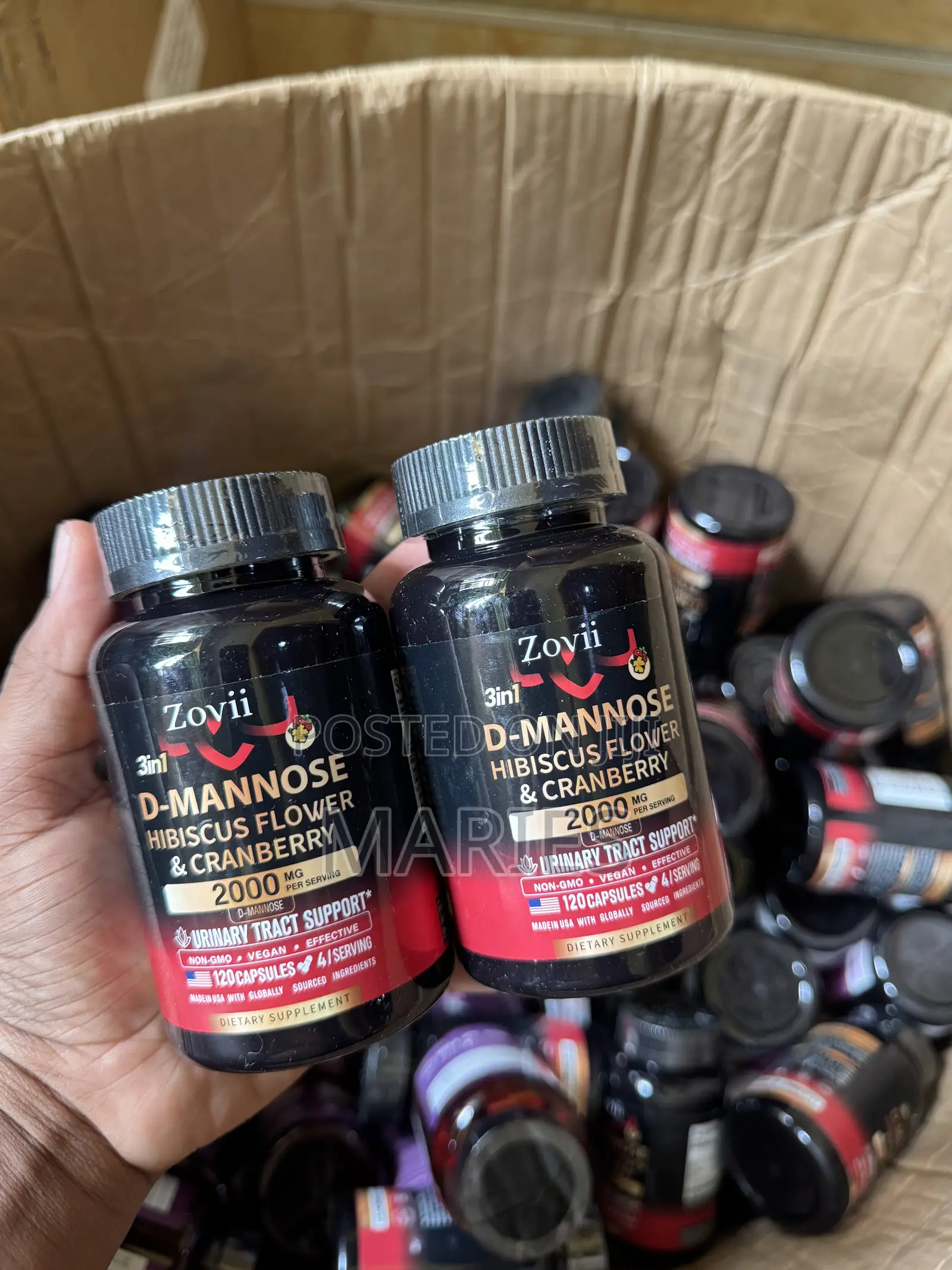 Zovii Dmannose and Cranberry