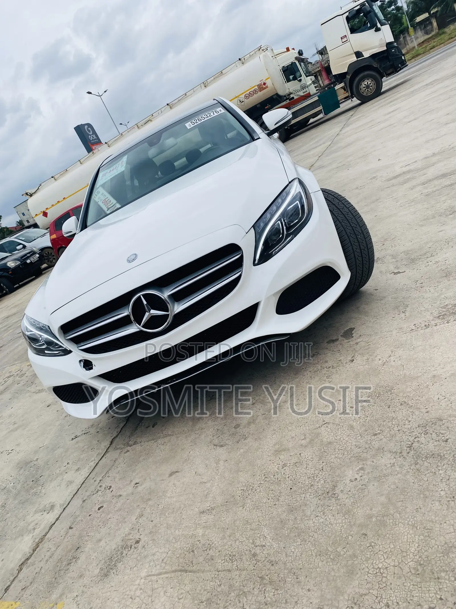 Mercedes-Benz C300 Base 4Matic Sedan AWD (2.0L 4cyl 7A) 2017 White