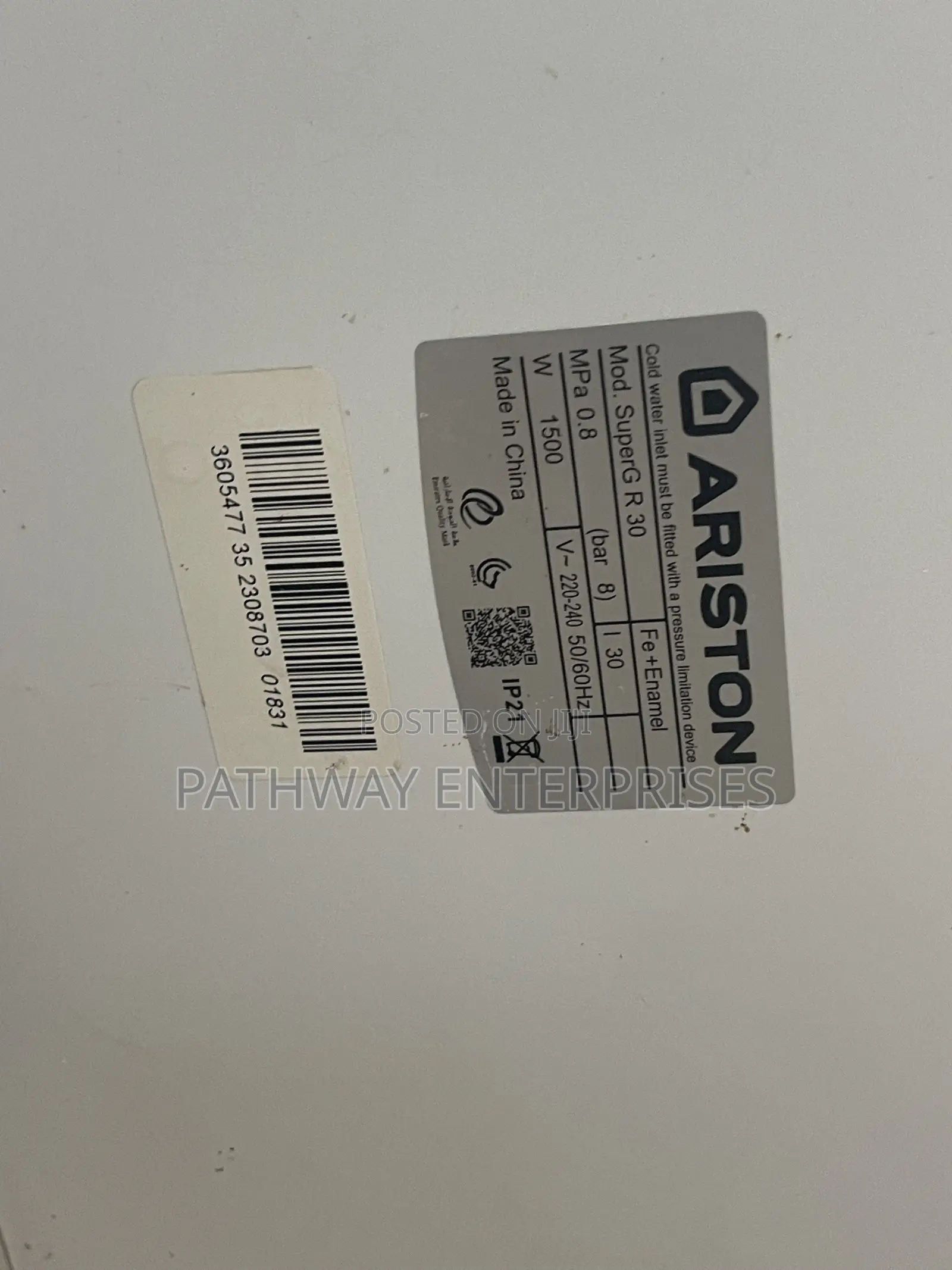 Ariston Water Heater