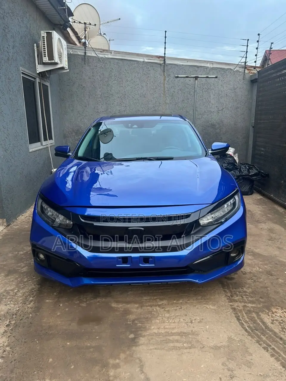 Honda Civic Touring Sedan 2018 Blue