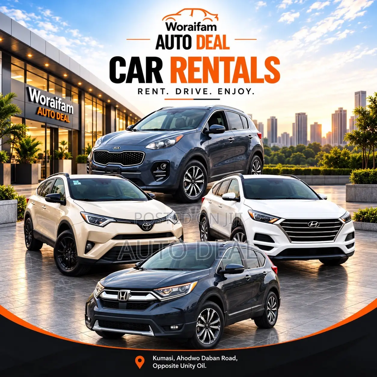 Car Rental / Hiring in Kumasi
