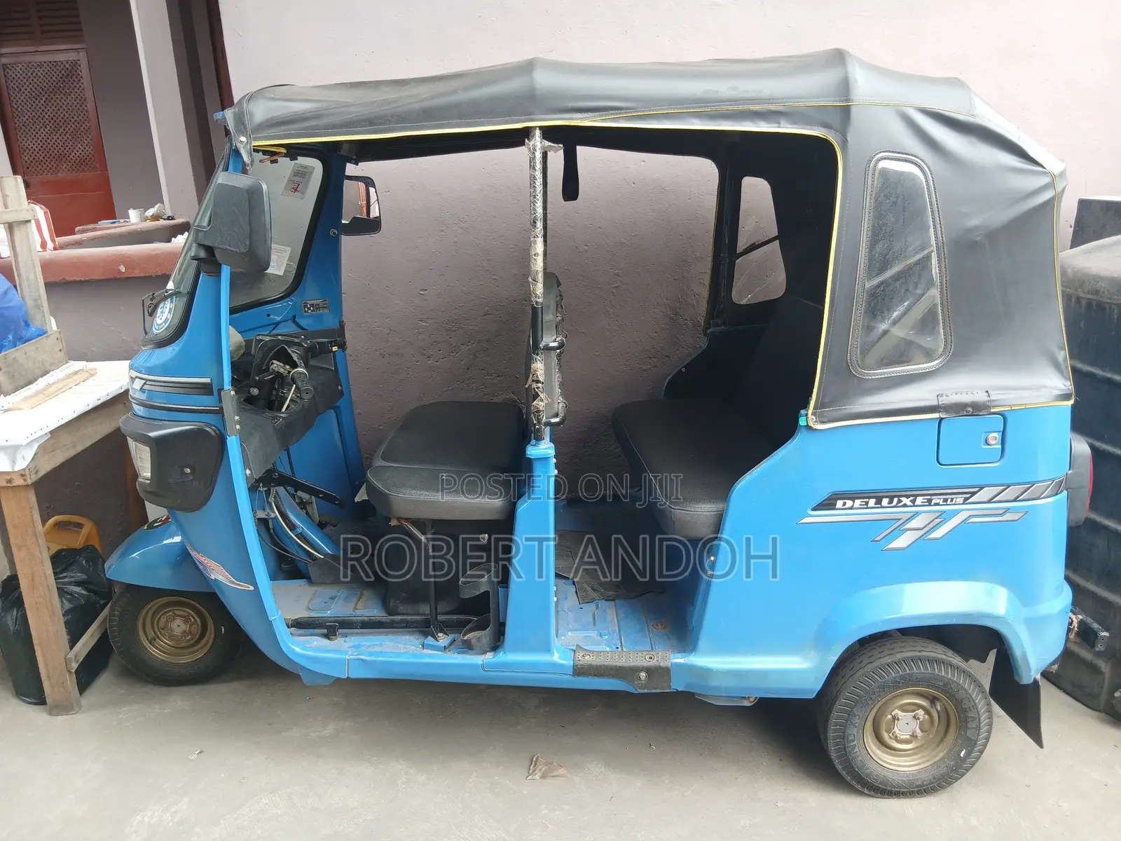 TVS King Deluxe Plus iTouch Start 2025 Blue