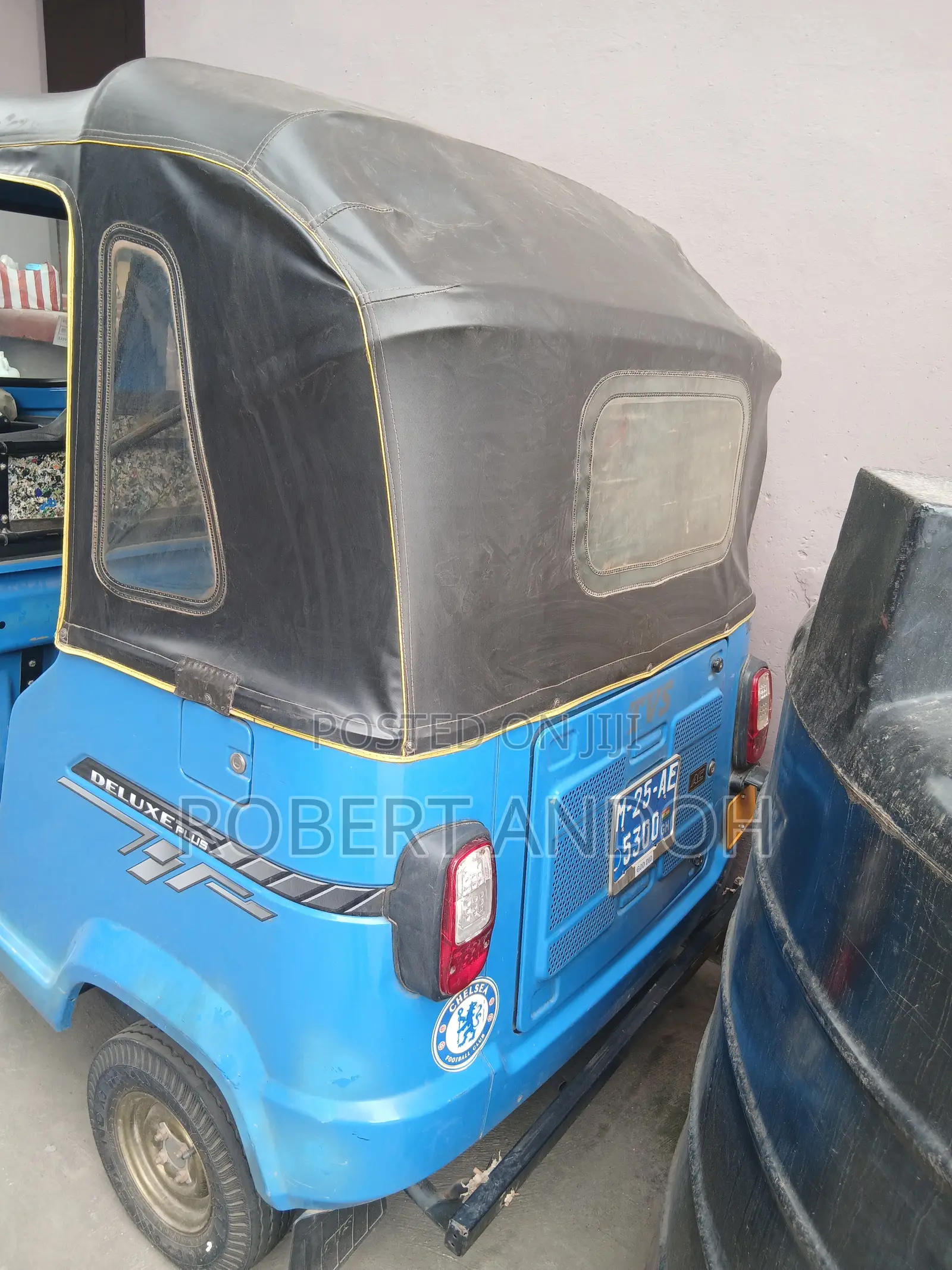 TVS King Deluxe Plus iTouch Start 2025 Blue