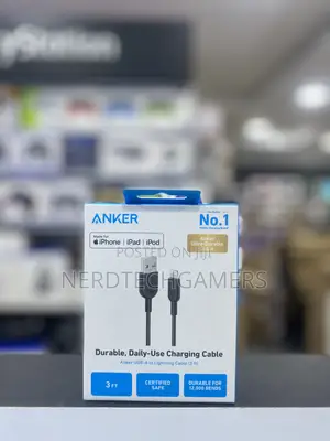 ANKER USB-a to Lightning 3ft