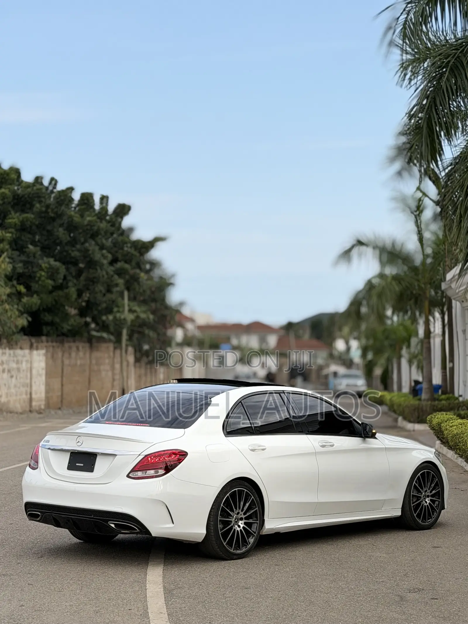 Mercedes-Benz C300 Sport 4Matic Sedan AWD (2.0L 4cyl 7A) 2017 White
