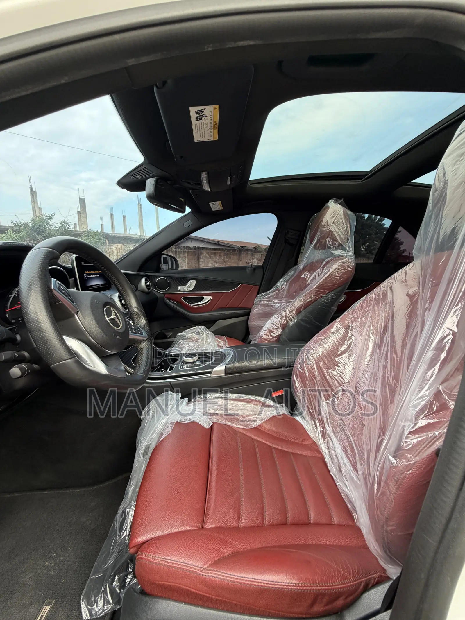 Mercedes-Benz C300 Sport 4Matic Sedan AWD (2.0L 4cyl 7A) 2017 White