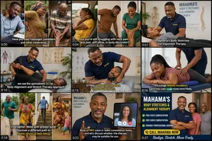 Defeat Waist , Back and Knee Pain With Coach Mahama