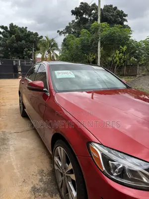 Mercedes-Benz C300 Base C300 AWD 4MATIC Sedan 2018 Red
