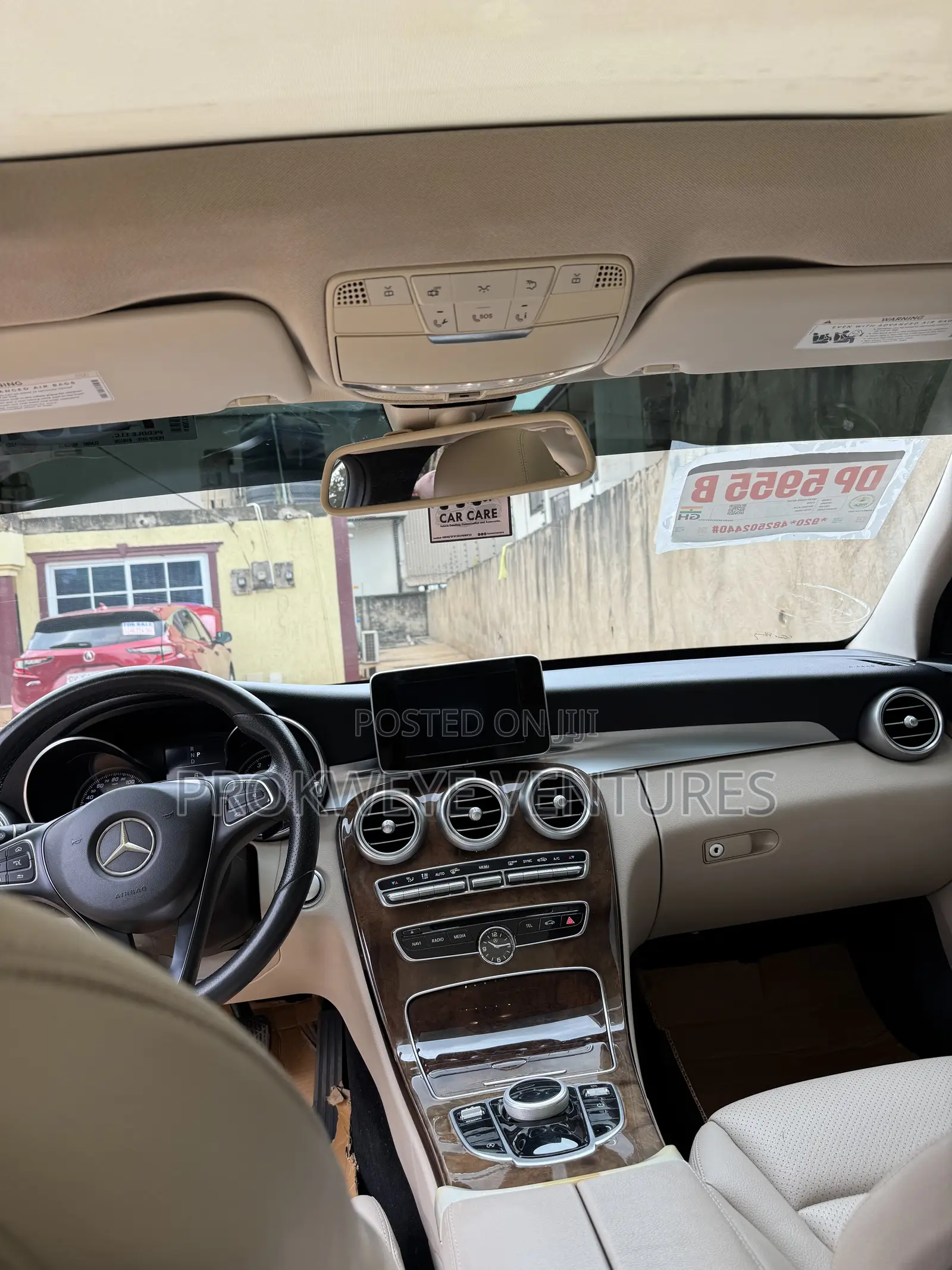 Mercedes-Benz C300 Base C300 AWD 4MATIC Sedan 2018 Red