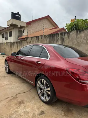 Mercedes-Benz C300 Base C300 AWD 4MATIC Sedan 2018 Red