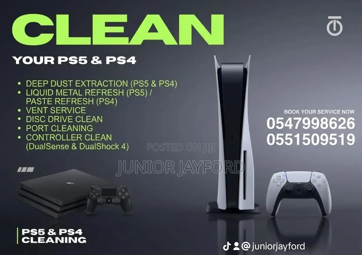 PS4 PS5 Deep Cleaning