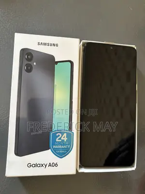 New Samsung Galaxy A06 64 GB Black