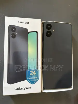New Samsung Galaxy A06 64 GB Black