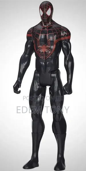 Spider Man Titan Hero Series Ultimate Spider-Man Miles Morales 12"