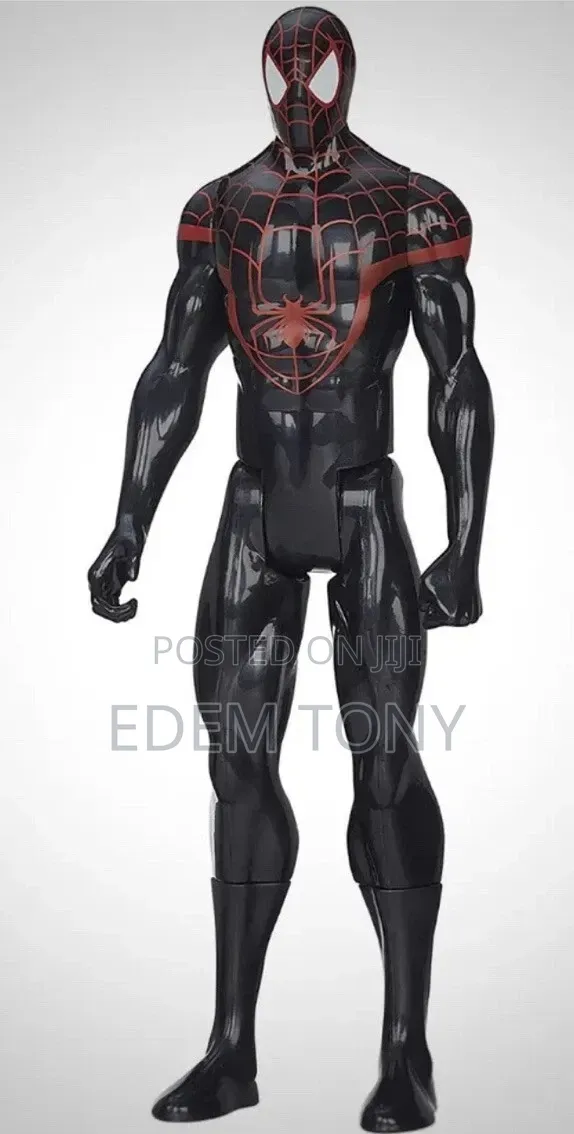 Spider Man Titan Hero Series Ultimate Spider-Man Miles Morales 12"