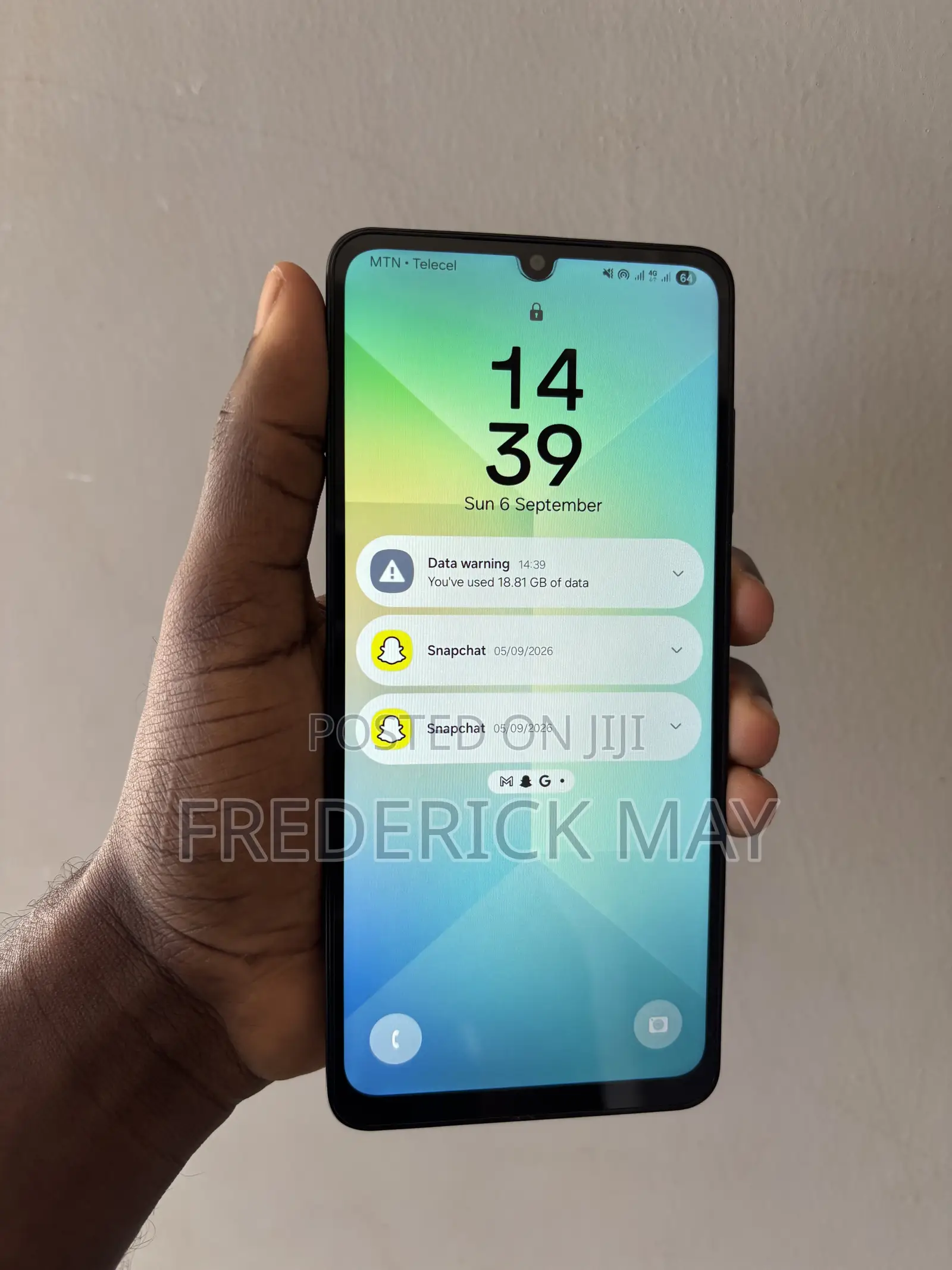 New Samsung Galaxy A06 64 GB Black
