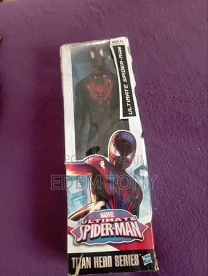 Spider Man Titan Hero Series Ultimate Spider-Man Miles Morales 12"