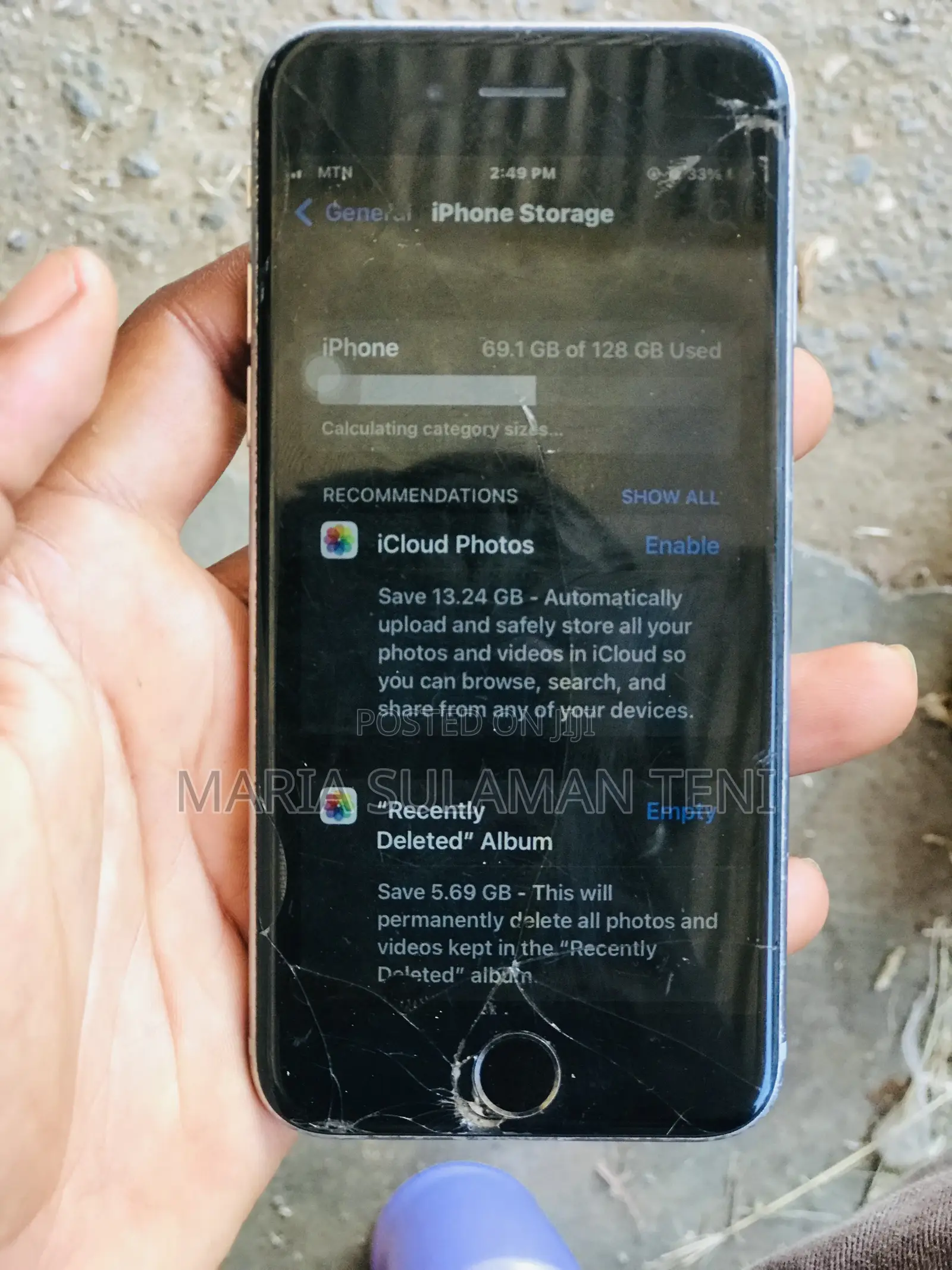 Apple iPhone 6s 128 GB Silver