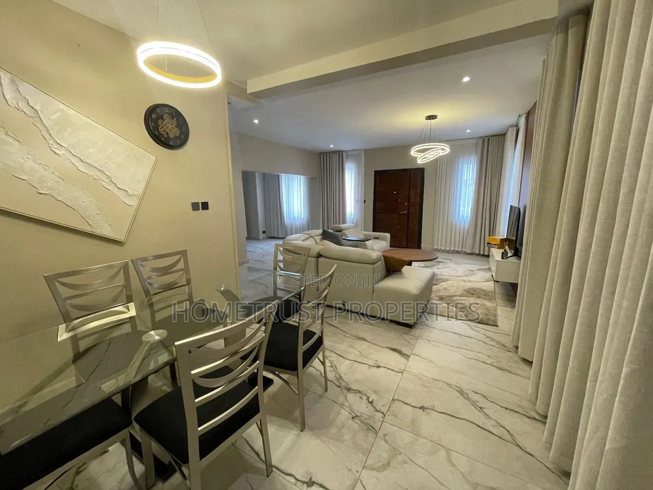 Furnished 4bdrm Duplex in Labone, Coffee Shop Area for rent