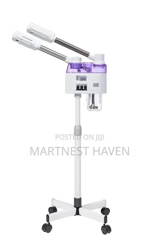 Facial Steamer With Single/Double Tubes, Hot and Cold Spray