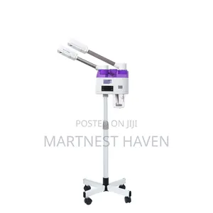 Facial Steamer With Single/Double Tubes, Hot and Cold Spray