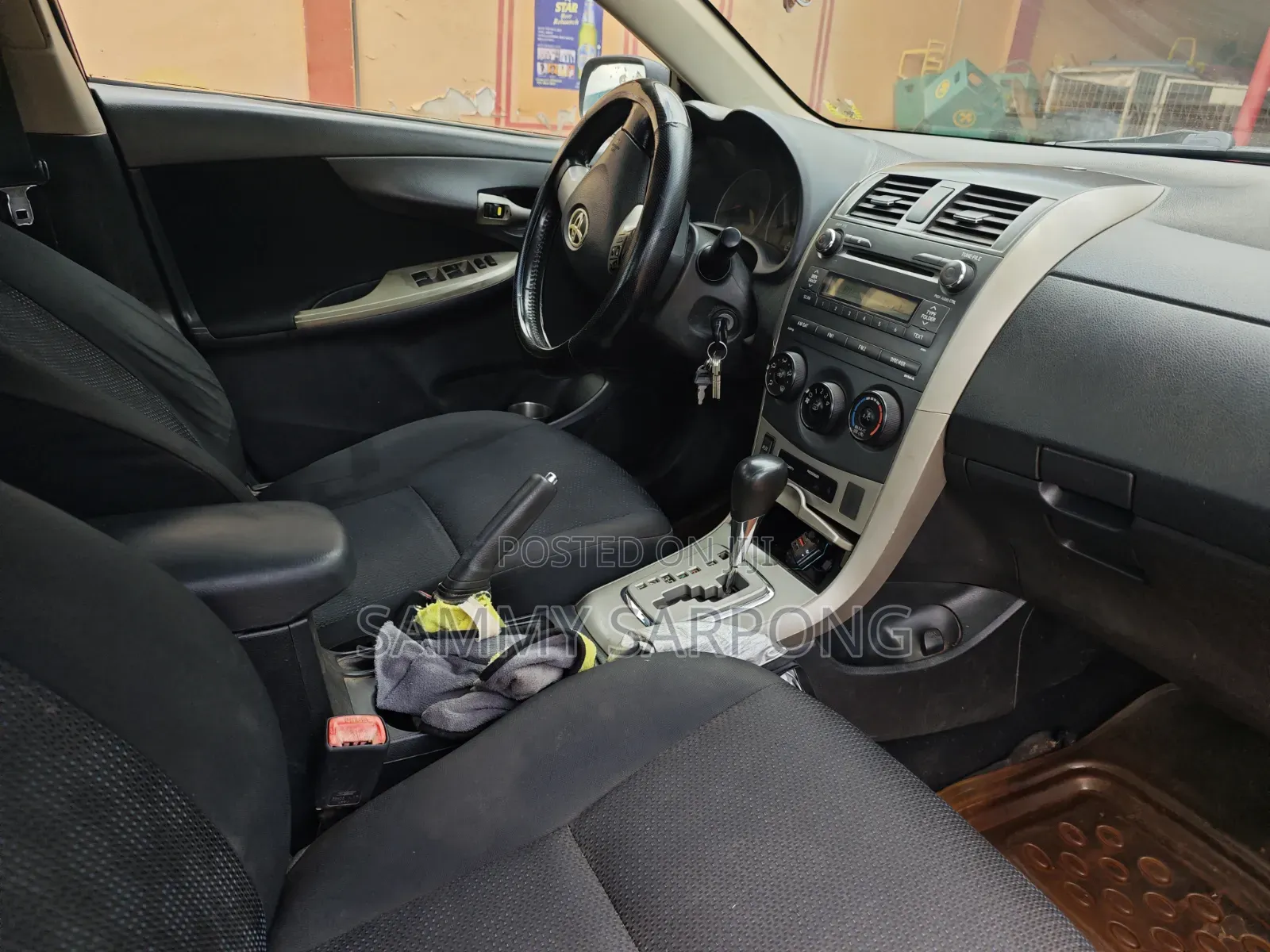 Toyota Corolla S 4dr Sedan (1.8L 4cyl 4A) 2009 Black