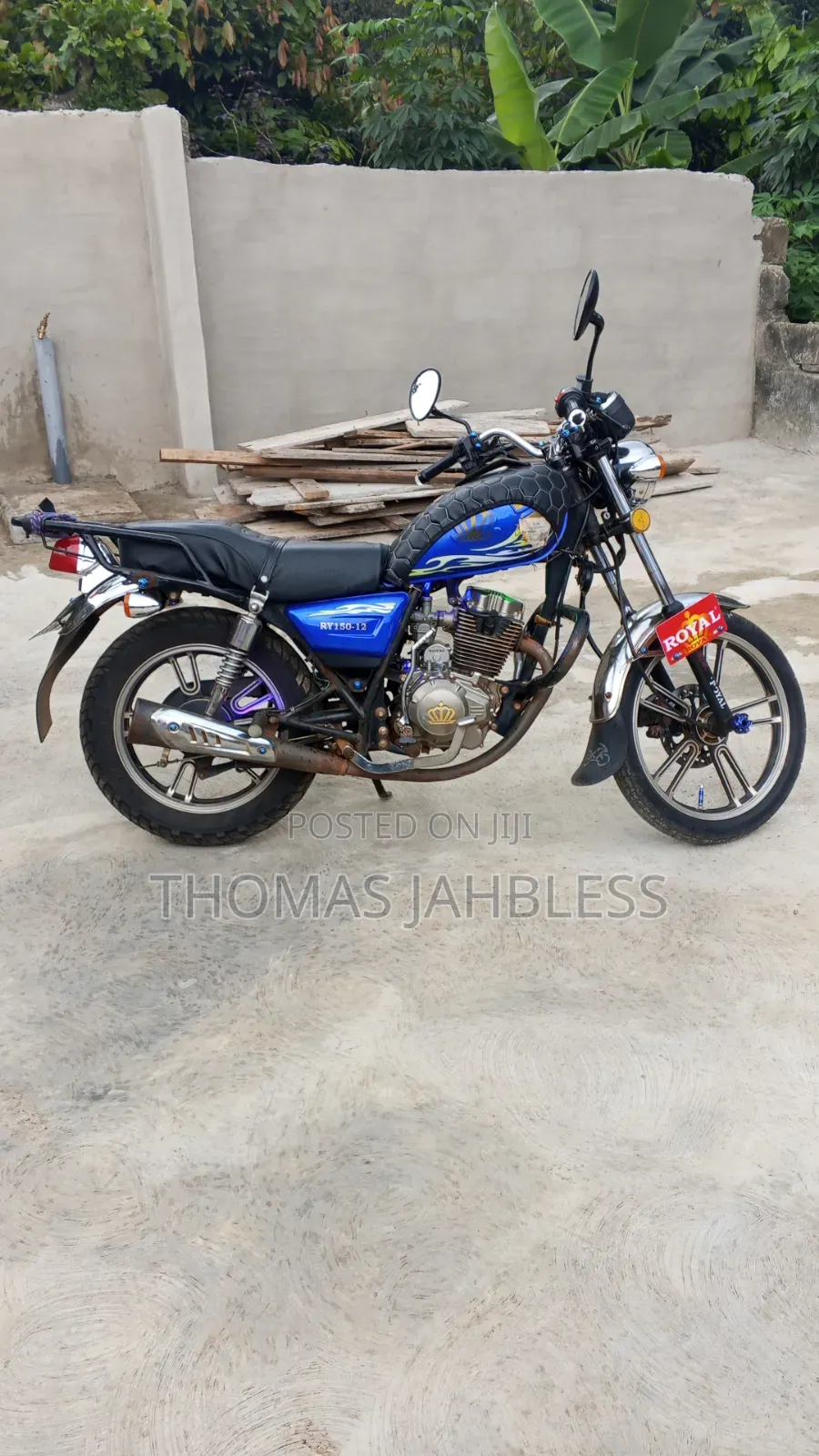 Royal Motorcycle 2023 Blue