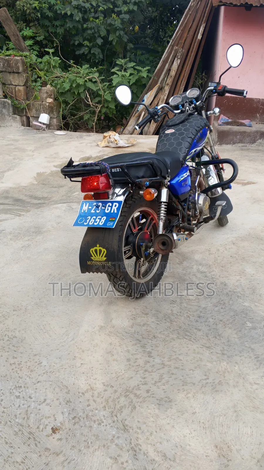 Royal Motorcycle 2023 Blue