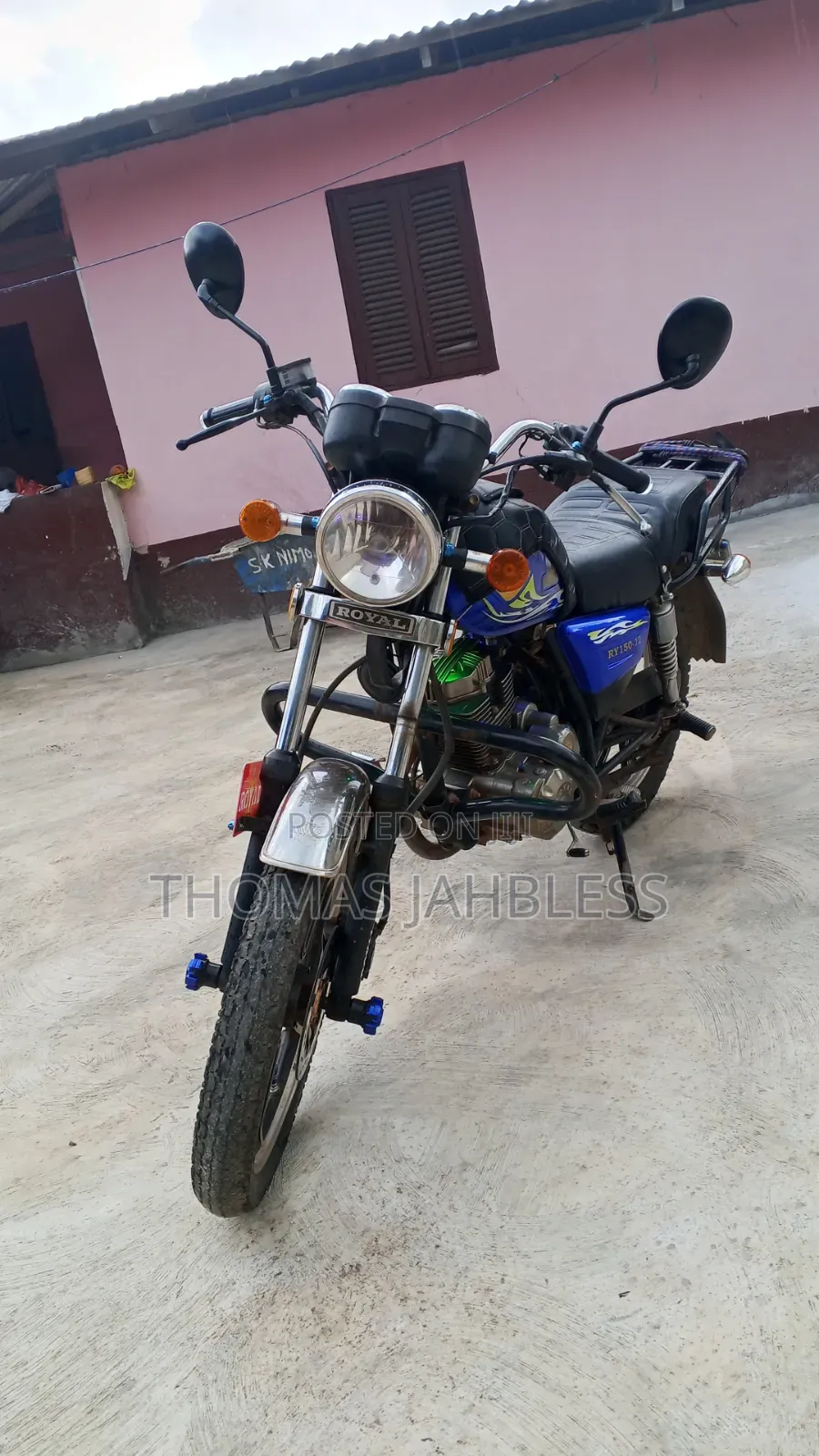 Royal Motorcycle 2023 Blue
