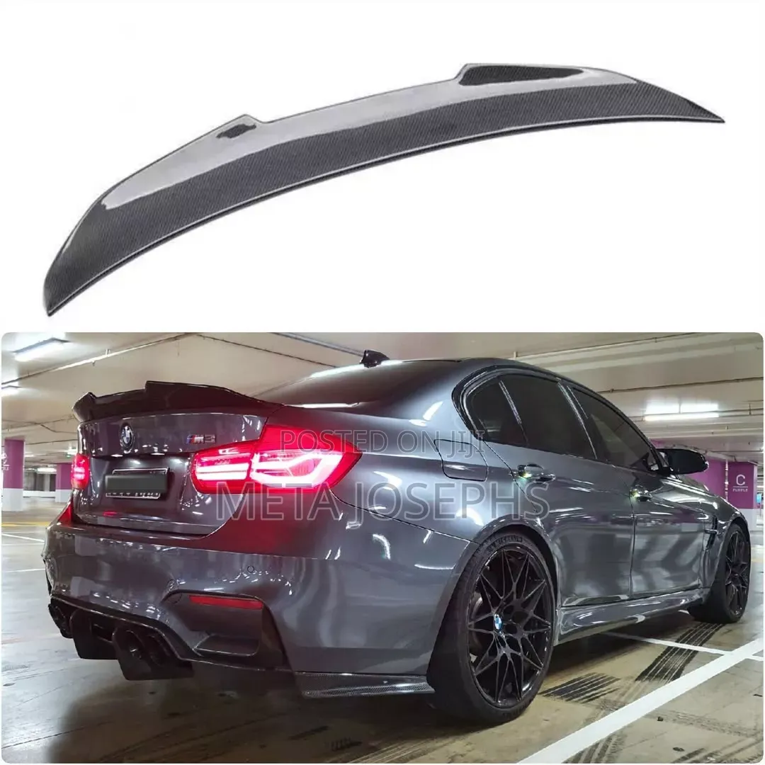BMW F30 PSM Style Carbon Fibre Look Boot Spoiler | M Sport Style