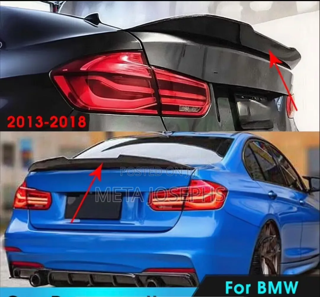 BMW F30 PSM Style Carbon Fibre Look Boot Spoiler | M Sport Style