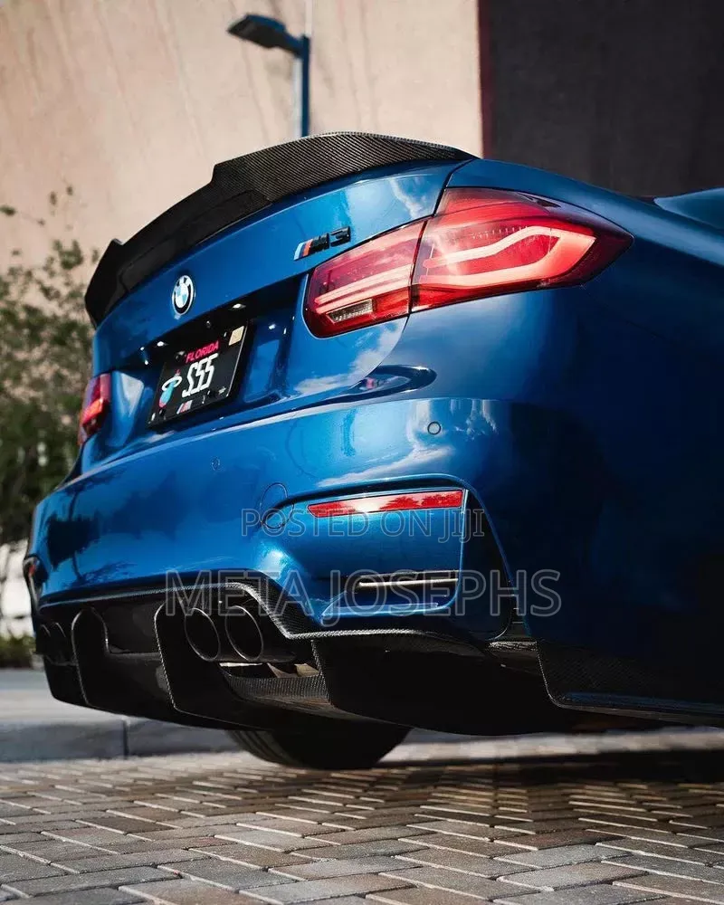 BMW F30 PSM Style Carbon Fibre Look Boot Spoiler | M Sport Style