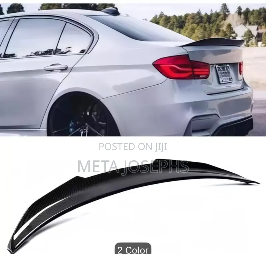 BMW F30 PSM Style Carbon Fibre Look Boot Spoiler | M Sport Style