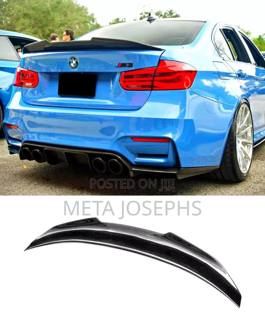 BMW F30 PSM Style Carbon Fibre Look Boot Spoiler | M Sport Style