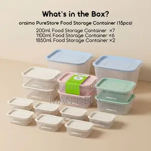 Oraimo PureStore Food Storage Containers(15pcs)