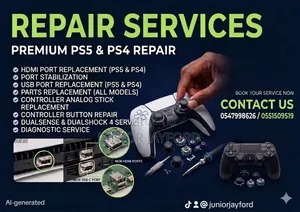 PS4 PS5 Repair Specialists: Ports Controller Fixes!