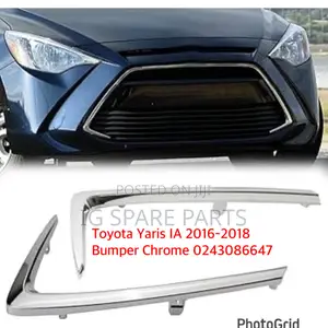Toyota Yaris Ia 2016-2018 Bumper Chrome