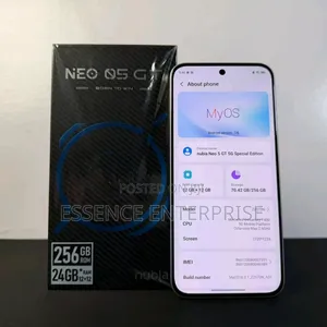 New ZTE nubia Neo 5 GT 256 GB Graphite