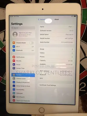 Apple iPad mini 4 64 GB White