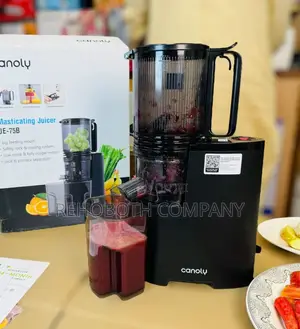 CANOLY UK Cold Press Juicer JE-75B (Slow Juicer, 250W)