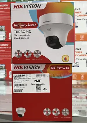 Hikvision Two-Way Audio Camera Ds-2ce70d0t-Ptlxts 2.8mm Pt 2mp Analog