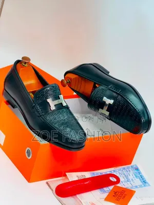 Men's Leather Loafers Shoe (Hermes)