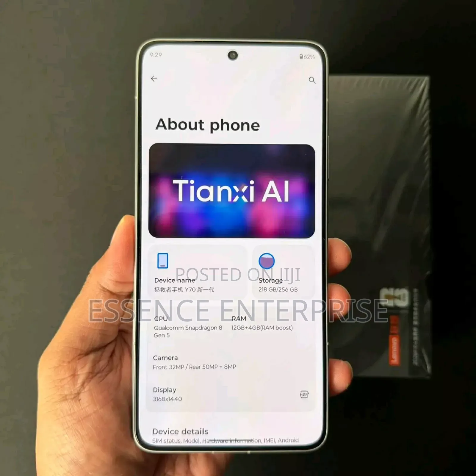 New Lenovo Y70 256 GB Silver