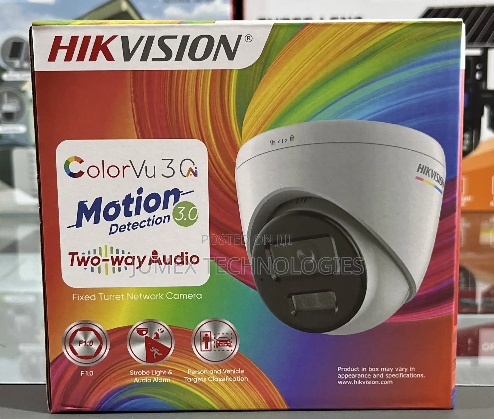 Hikvision 4mp Ip Camera Colorvu 3.0 Two-Way Audio Ds-2cd1347g3-Liu/SRB