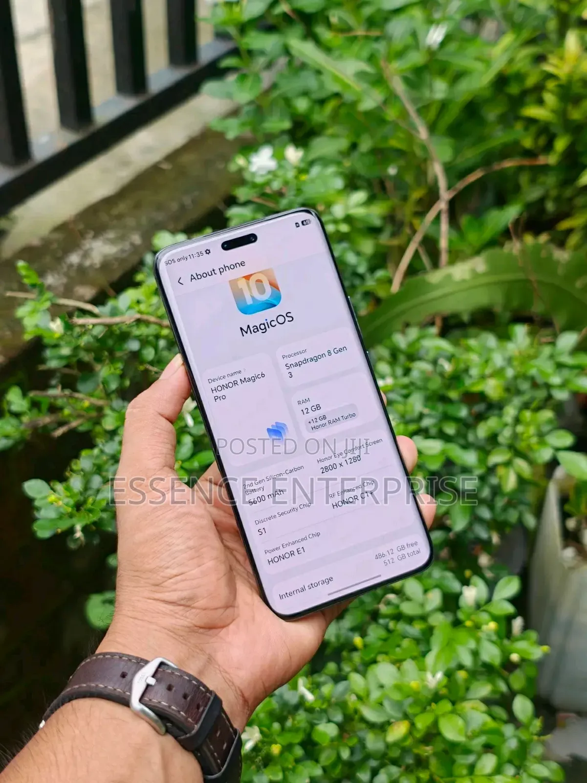 New Honor Magic6 Pro 512 GB Black