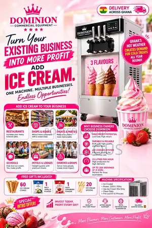 Commercial Ice Cream Machine – High Capacity|For Shops Restaurants