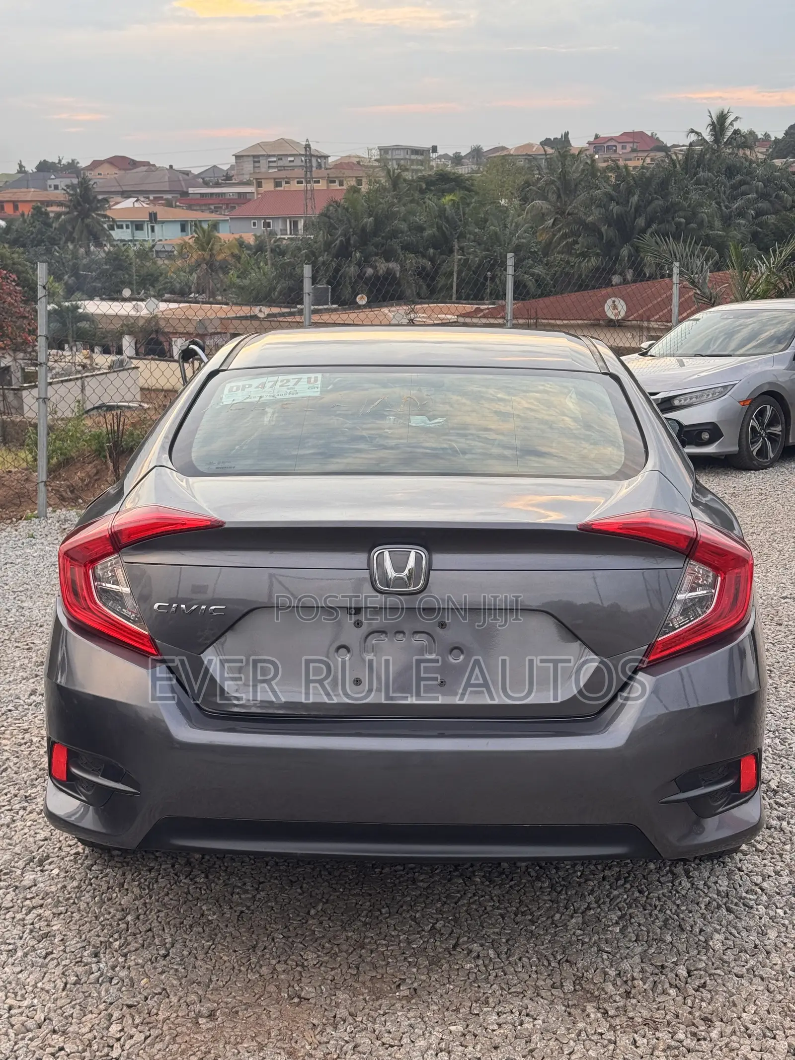 Honda Civic EX 4dr Sedan (1.5L 4cyl) 2016 Gray