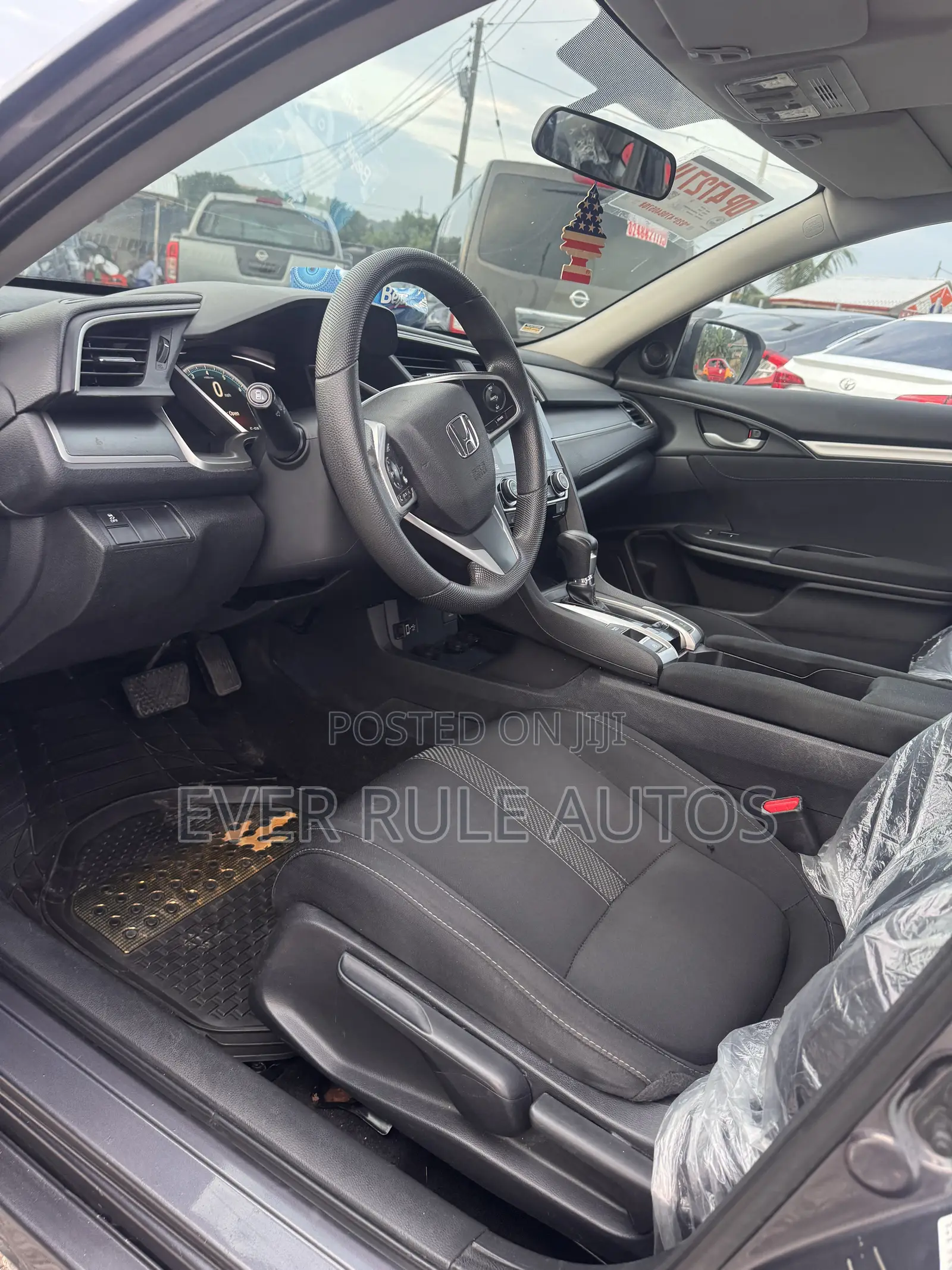 Honda Civic EX 4dr Sedan (1.5L 4cyl) 2016 Gray