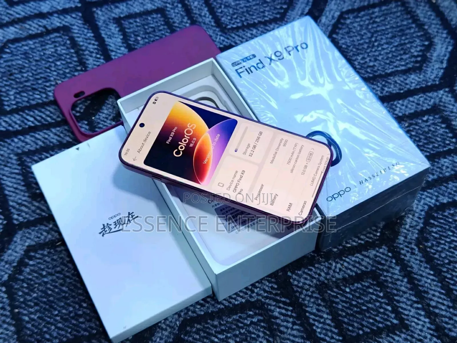New Oppo Find X9 Pro 512 GB Red