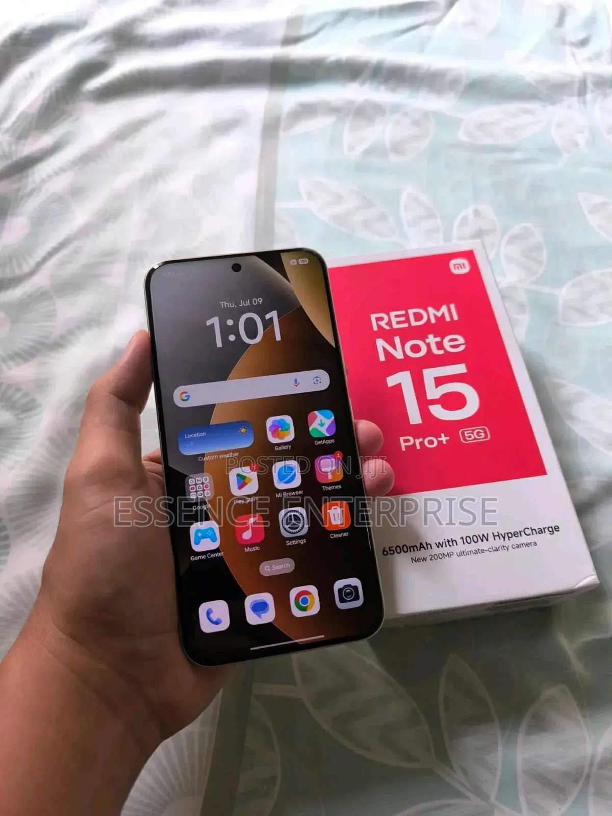 New Xiaomi Redmi Note 15 Pro+ 512 GB Black